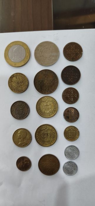17 moedas coleção