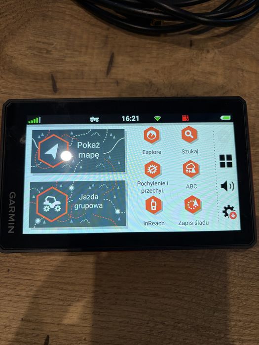 Nawigacja garmin tread