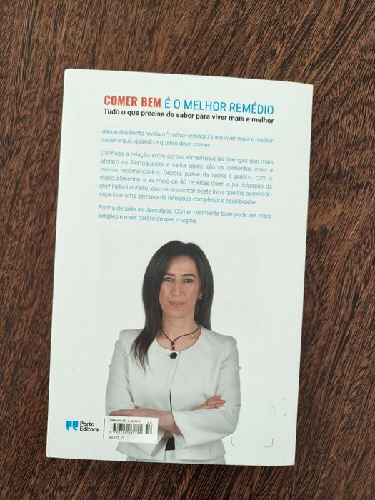 Livro comer bem é o melhor remédio