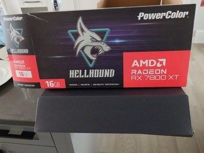 Відеокарта Powercolor Hellhound Oc Rx 7800 xt 16gb