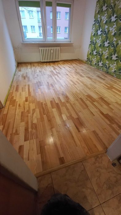 Cyklinowanie parkietów