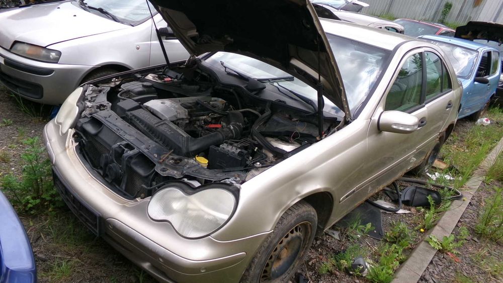 Maj66 Silnik kompletny mercedes w203 2.0 130km wysyłka gwarancja