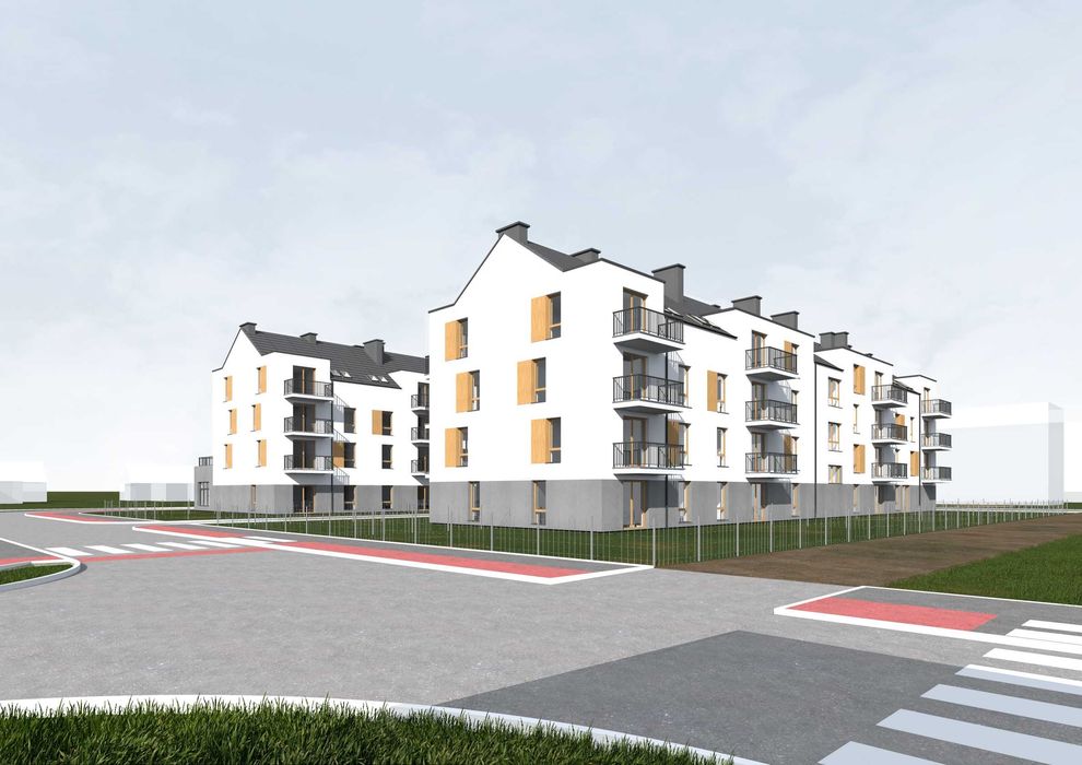APARTAMENT 3 POKOJE + parking + balkon / winda / ogrzewanie podłogowe / wideo domofon
