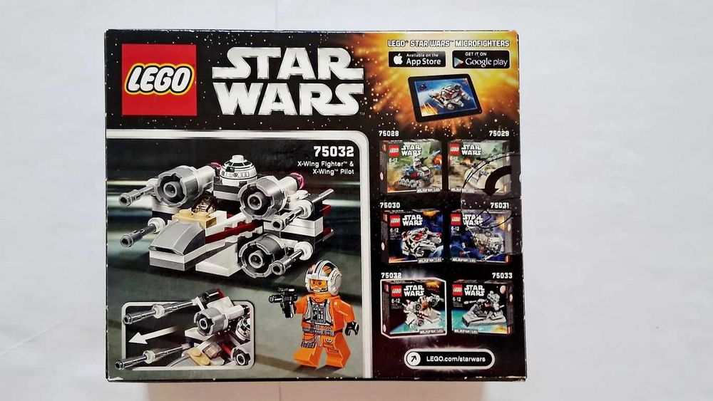 Lego Star Wars 75032 X-Wing Fighter Microfighter Series 1 selado