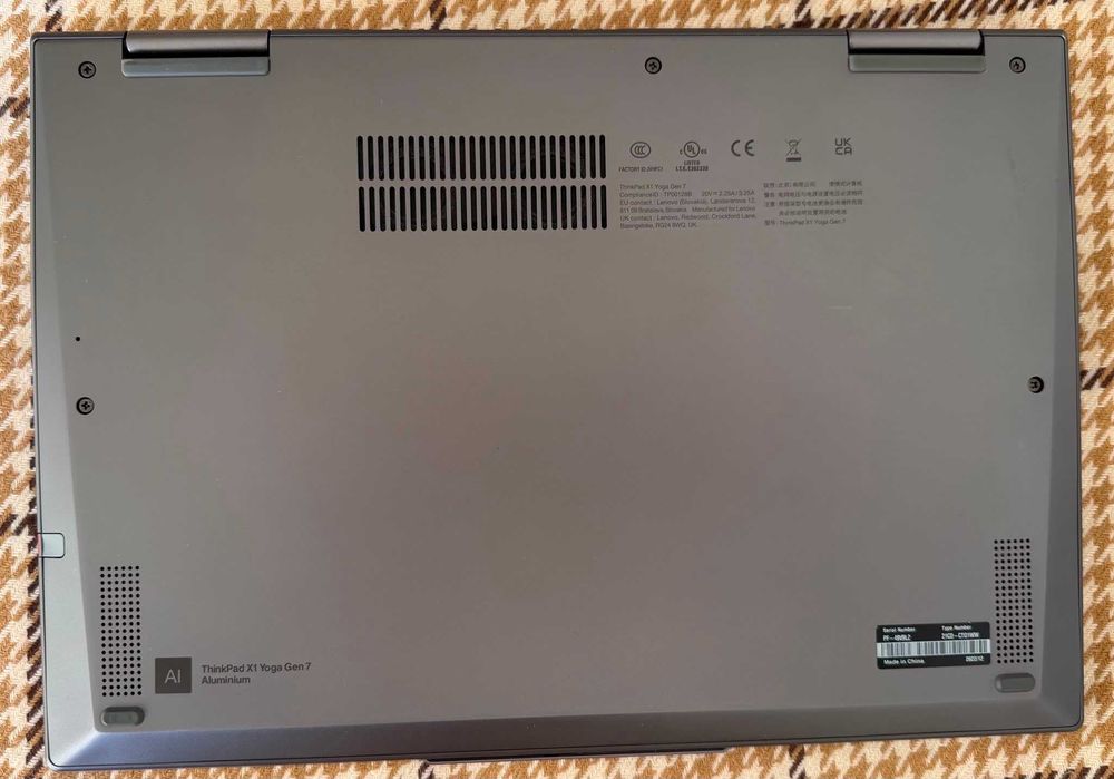 Lenovo ThinkPad X1 Yoga Gen 7 | i5 | 16GB RAM | SSD 500GB | Excelente Estado