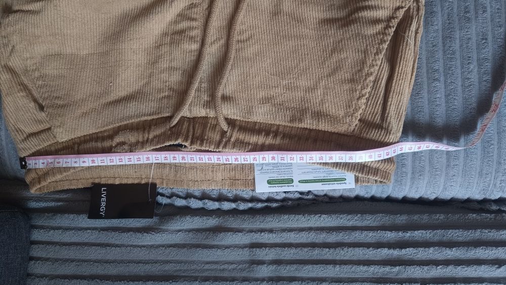 Spodnie męskie Livergy M 48 sztruksy