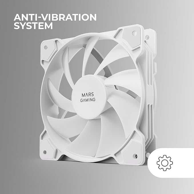 wentylator do komputera Mars Gaming MF-PWMX2 , 2 sztuki wiatraczek