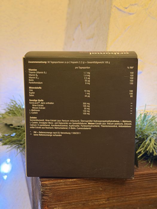 Orthomol Hair Intense 90 днів