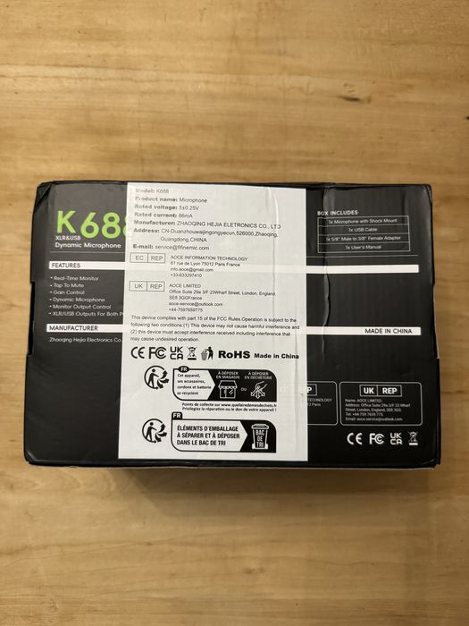 Мікрофон Fifine K688 Amplitank XLR/USB