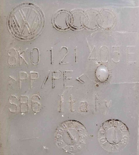 Reservatório / Depósito da Água / Líquido de Refrigeração | AUDI