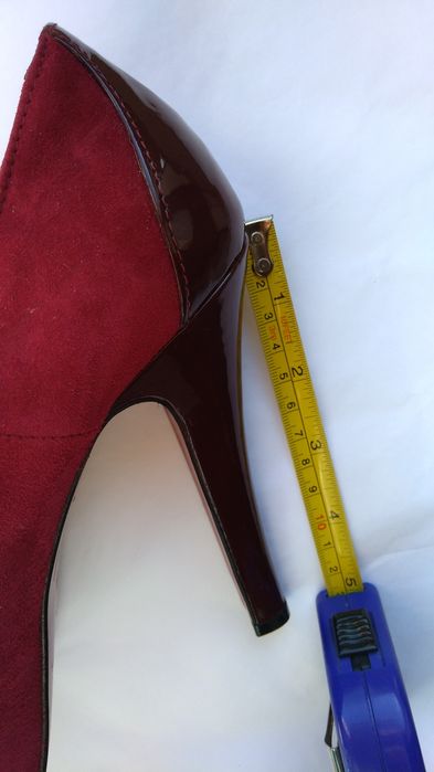 Sapatos salto alto bordeaux Samelli 36