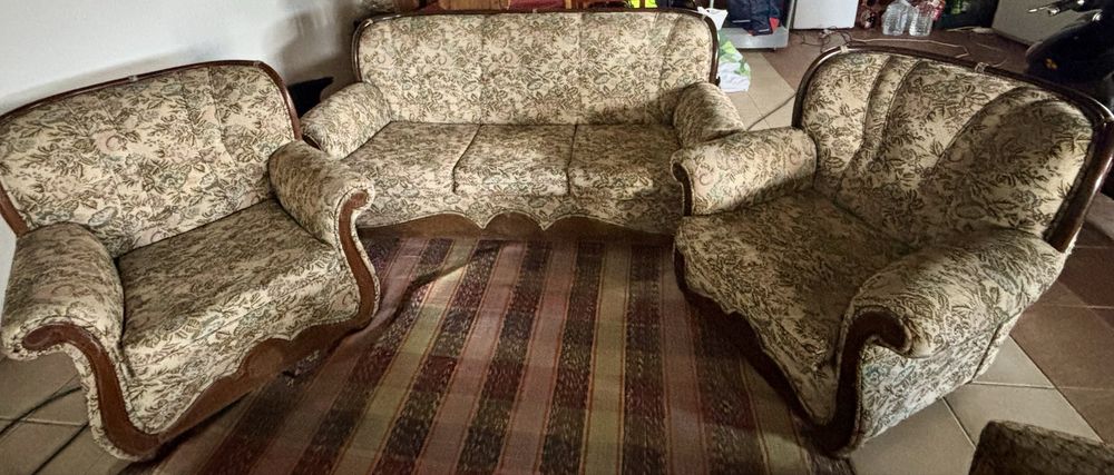 Conjunto sofás vintage
