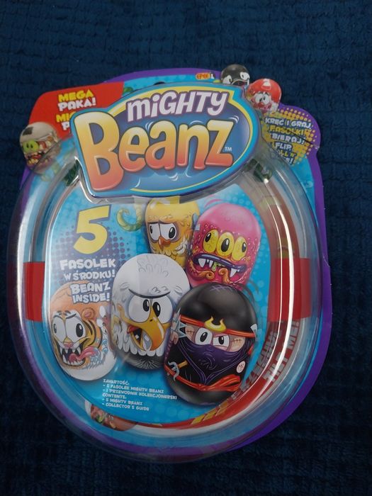 Zestaw fasolki mighty Beanz 5 szt