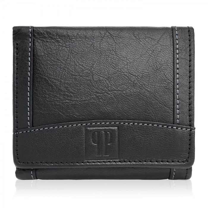 portfel męski skórzany z ochroną rfid paolo peruzzi t-54-bl
