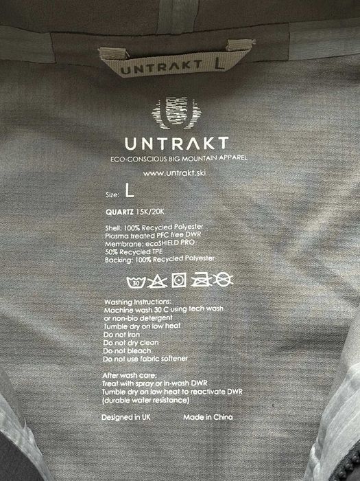 Куртка Untrakt Quartz 3l Eco Shield лижна сноуборд чоловіча