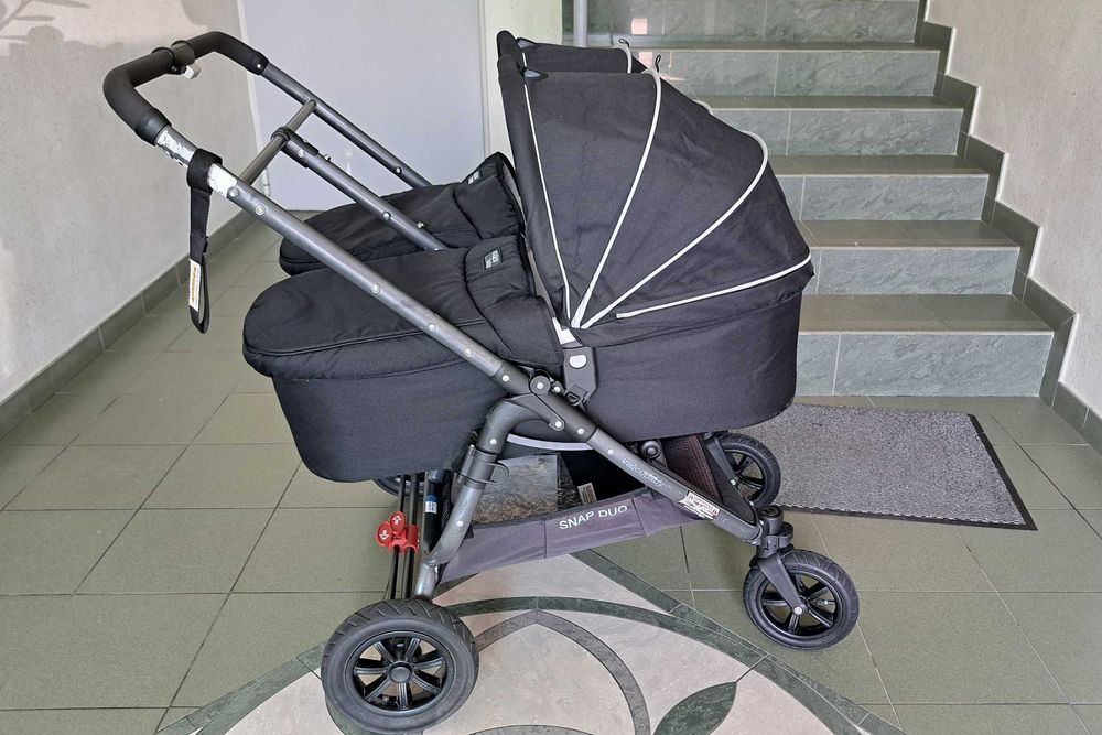 Wózek dla bliźniąt 2w1 KOMIS