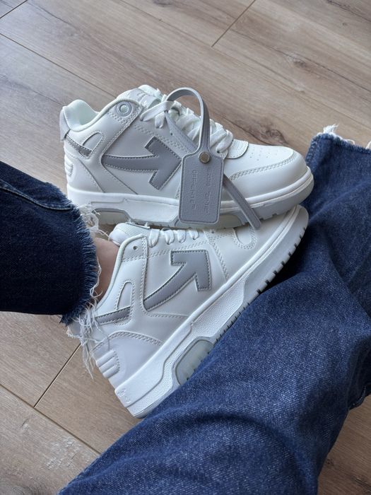 Off-White Out of Office Grey White