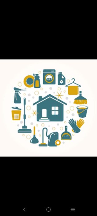 Empregada de limpeza empresarial