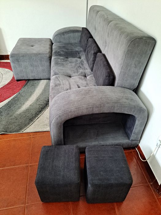 Vendo sofá chaise long c/cama