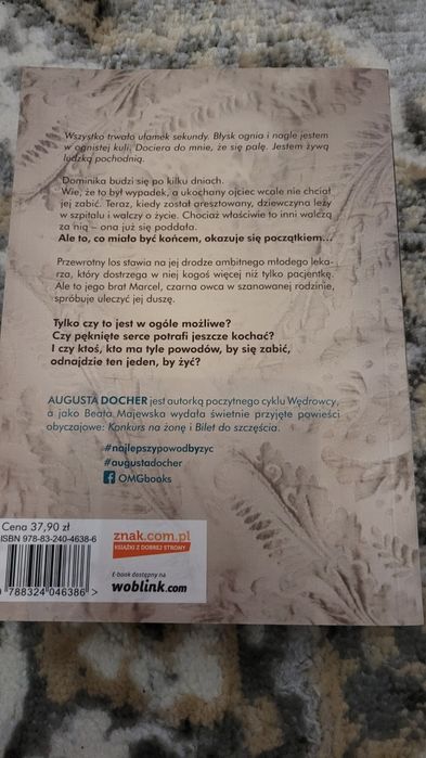 Książka ,,Najlepszy powód by żyć"