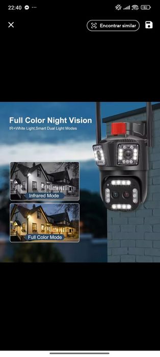 Câmara de vigilância WiFi/TOP