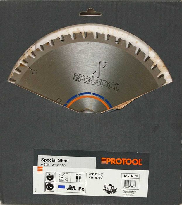 Protool tarcza pilarska Special Steel 240 x 2,6 x 30 x 48zębów