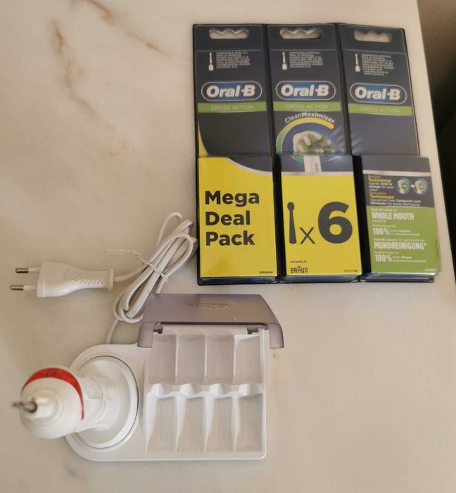 Braun Oral-B Pro 6500 + 6 recargas novas