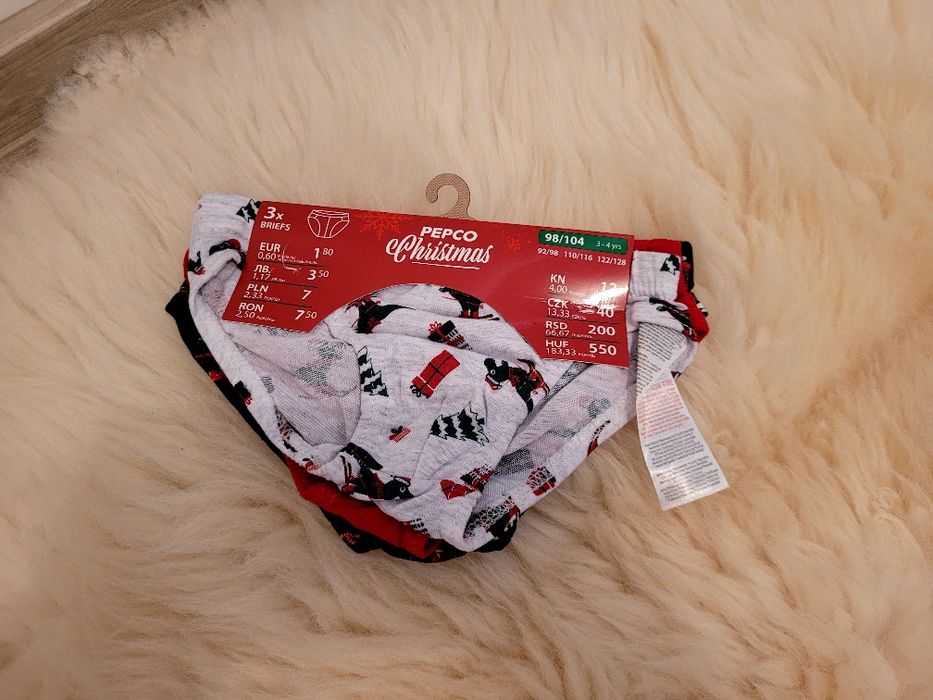 Nowe majtki chlopiece 2-3 lata, rozm.98/104 3 szt.