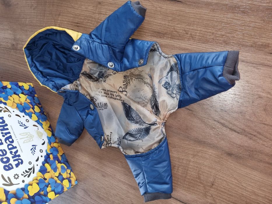 Весняний, осінній комбінезон на маленьких собак