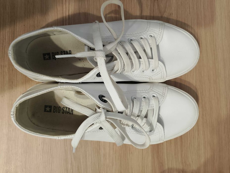 Big Star • białe sneakersy • r. 38 • bardzo dobry stan