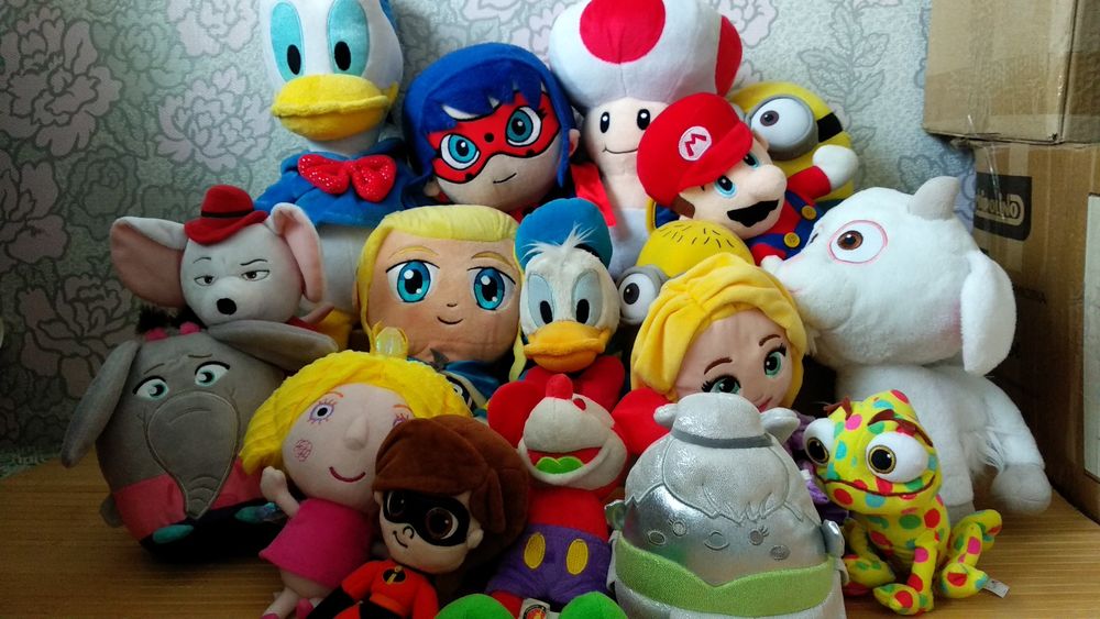 Игрушка Леди Баг Марио Гриб Дональд Микки Миньон лот
