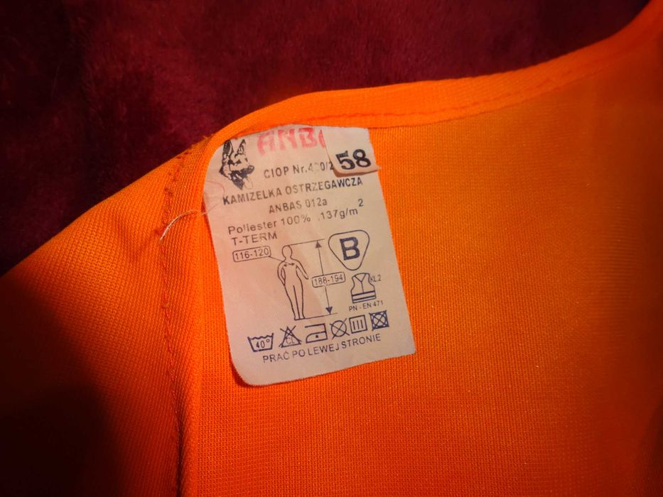 3 szt. XXL XL kamizelka odblaskowa BHP robocza kamizelki odblaskowe