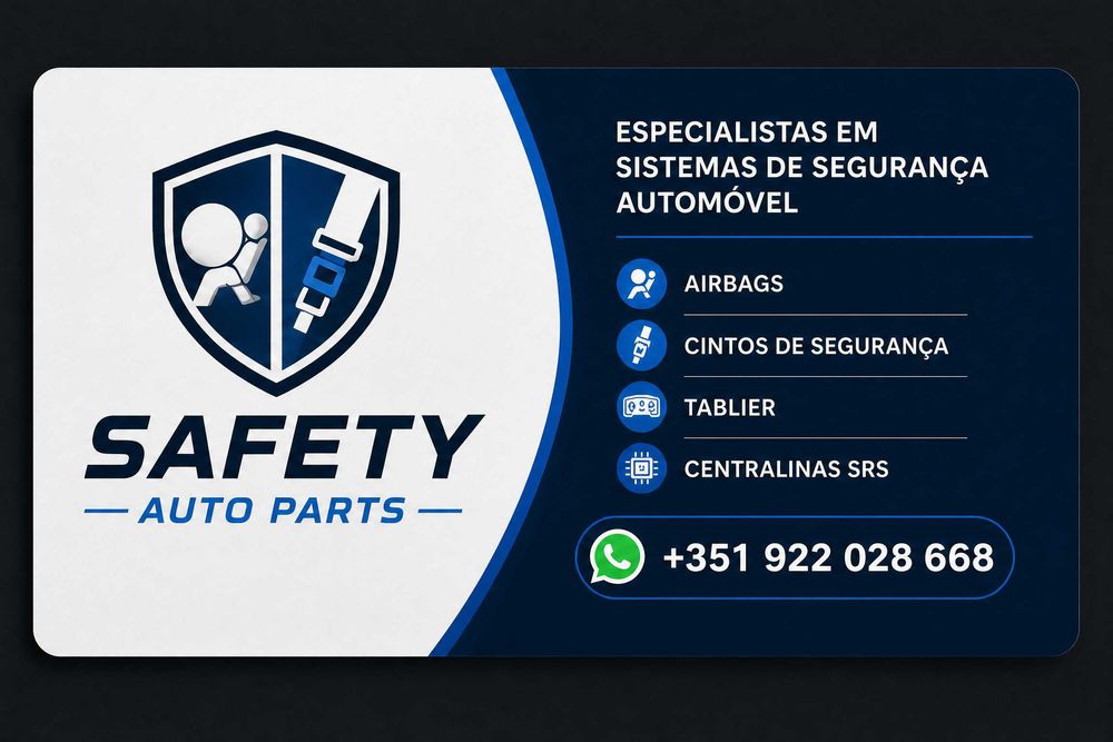 Cinto Segurança Golf / Passat / Audi A3 A4 A6 / Leon / Octavia / Classe A C E / Peugeot 208 3008 / Citroën C3 / Evoque / Focus