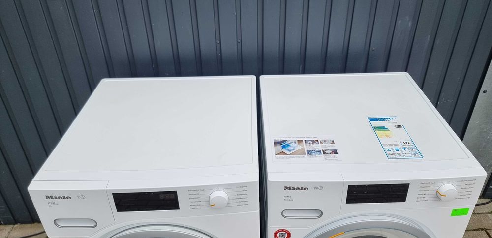 Zestaw Miele. Pralka W1 WWE 668 + Suszarka z pompą ciepła T1 TWH 620