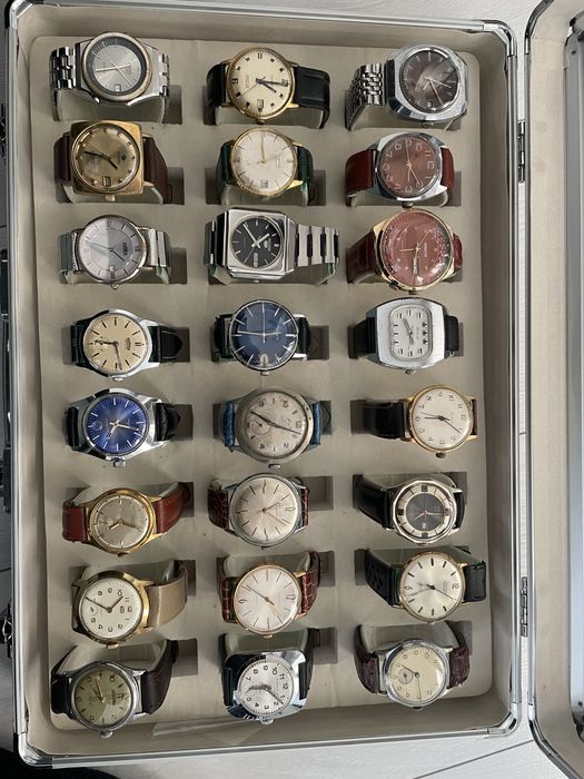 Kolekcja zegarkow
