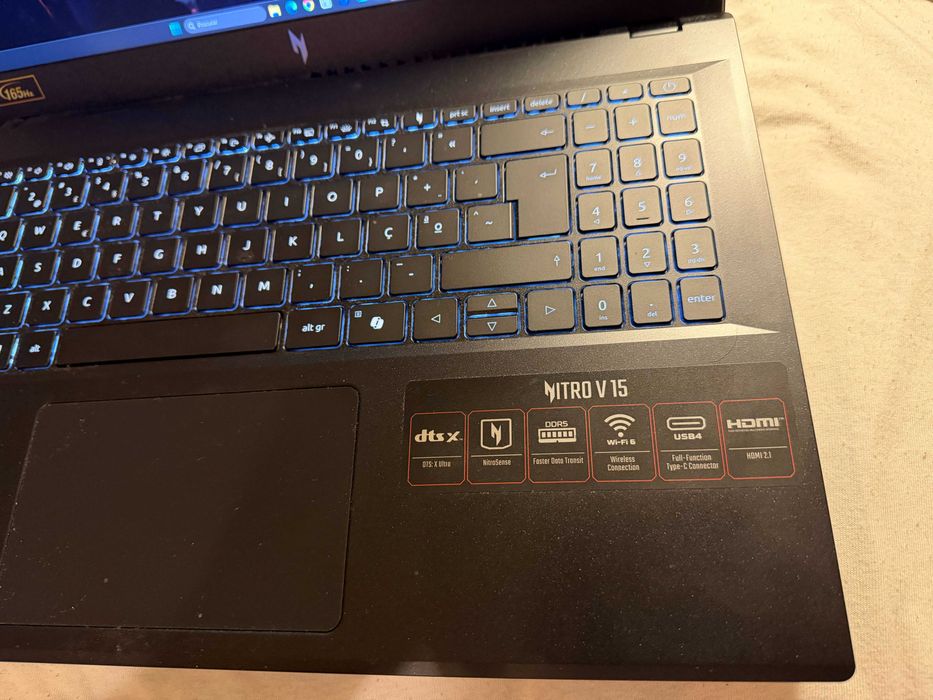 Acer ANV15-41/Ryz 7 7735HS/32GB Ram/1TB SSD/4060/15" /W11/A