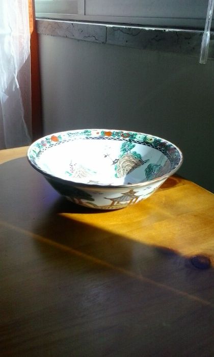 Lote de 2x peças de famílias diferentes - Motivo Oriental / Asiático