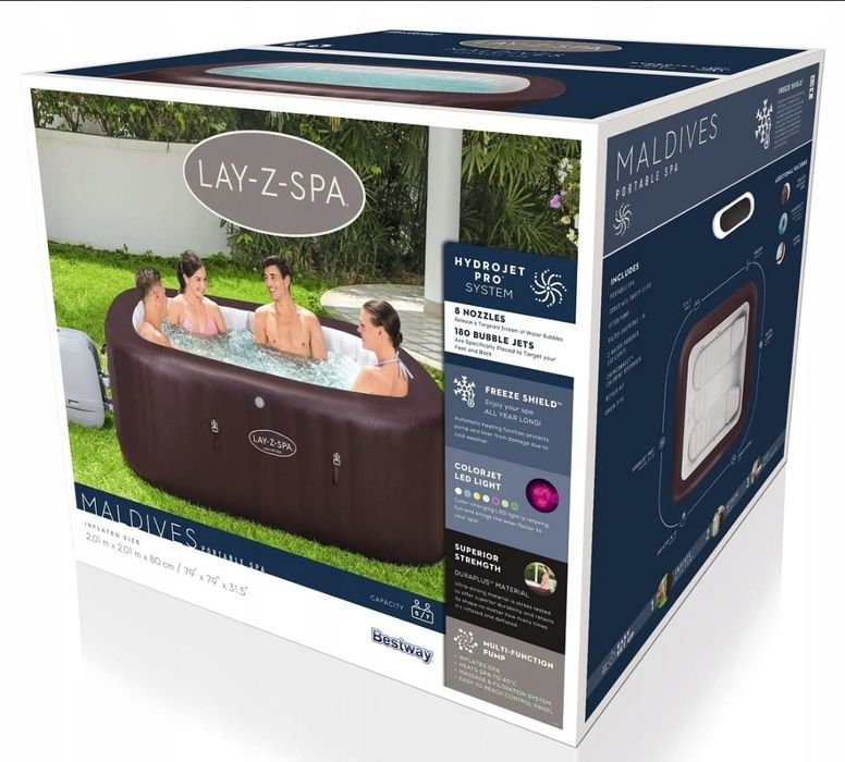 Jacuzzi  Bestway Maldives HydroJet Pro SPA dla 5-7osób 2