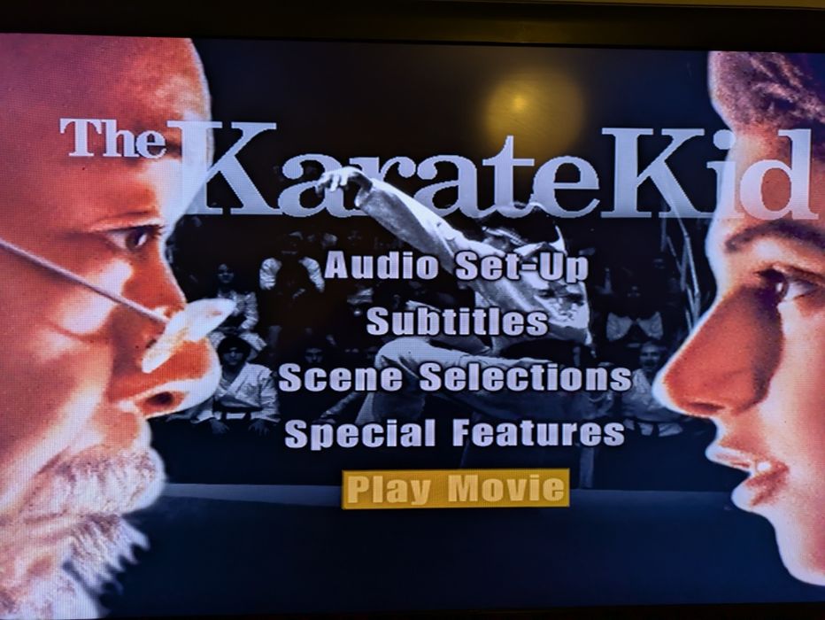 DVD " Momento da Verdade - Karate Kid " 1984 (Como Novo)