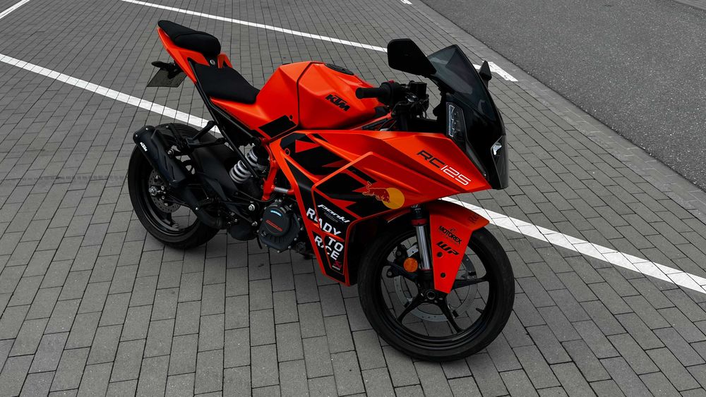 KTM rc 125 2023r 9000km