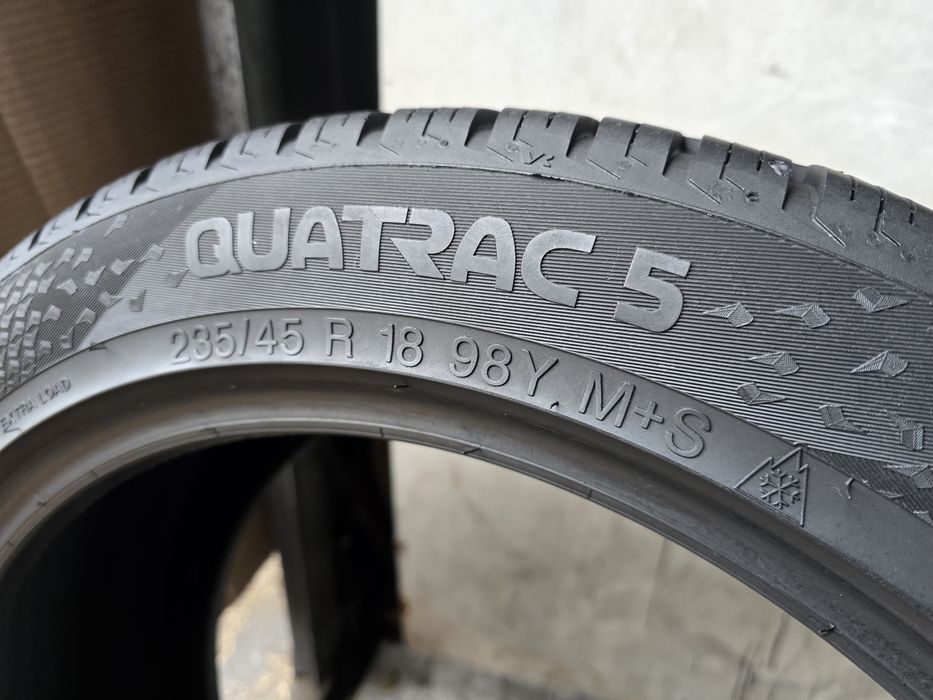 Sprzedam 2 opony 235/45 18" Vredestein wielosezonowe 85%
