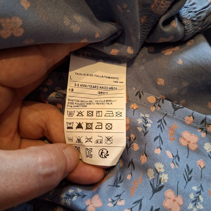 Sukienka Benetton 8-9 lat
