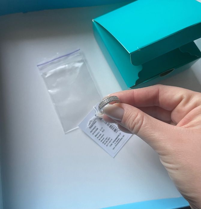 Кольцо серебряное