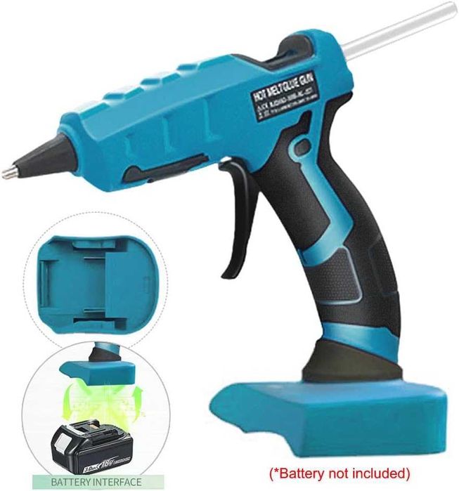 Akumulatorowy Pistolet do kleju na gorąco NL227C z 30 wkładami kleju