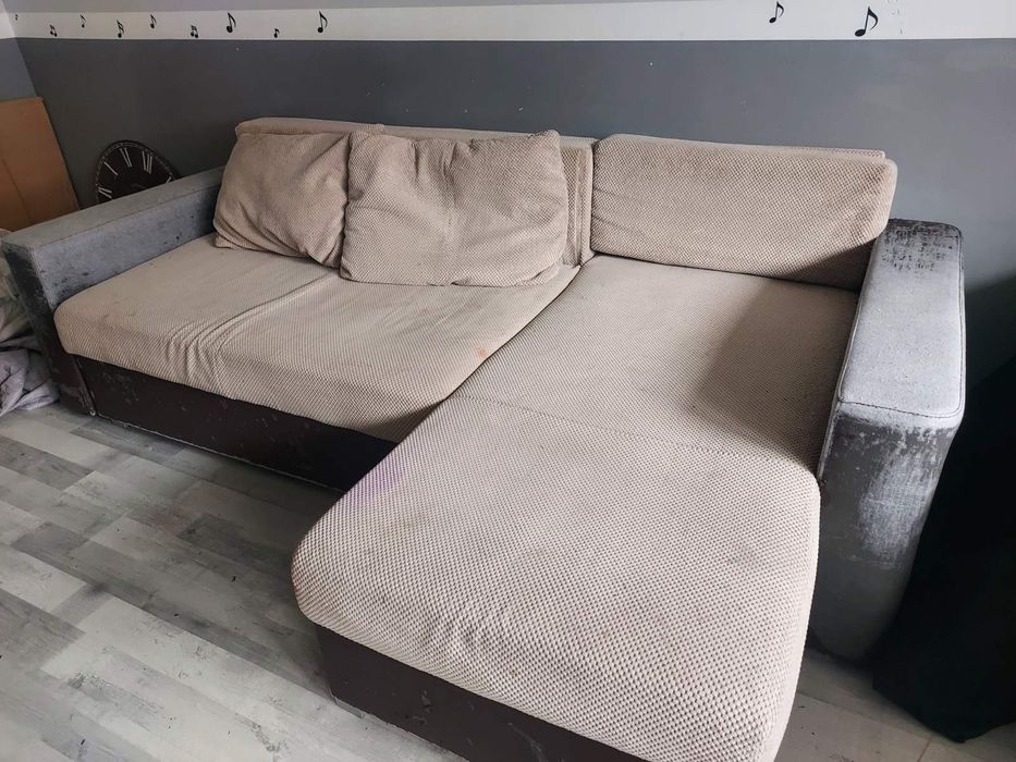 Narożnik z funkcją spania
