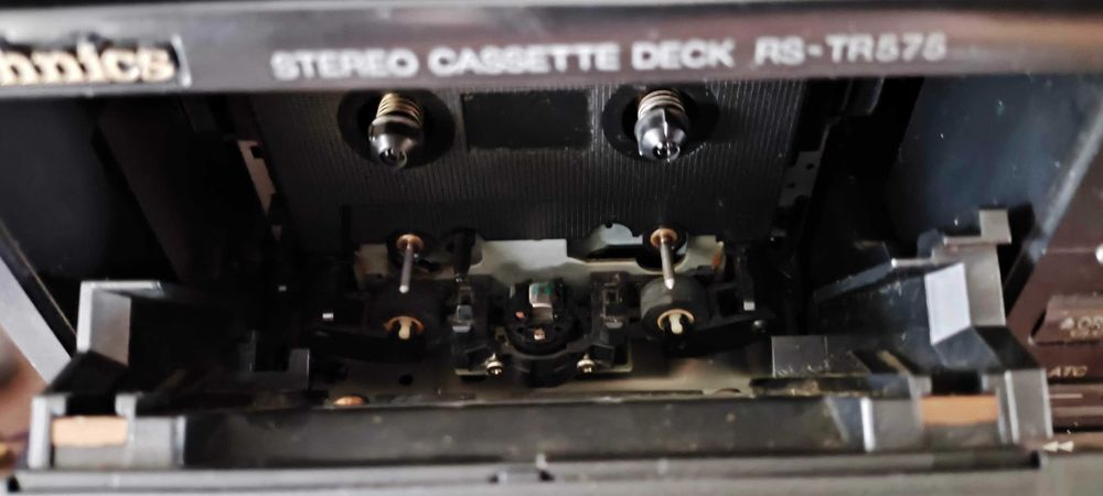 Rzadkość-Japońska wersja Technics RS-TR575 czarna anoda