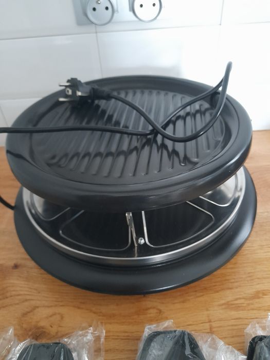 Grill elektryczny z łopatkami