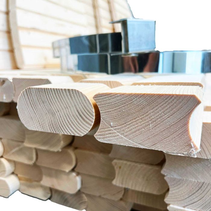 Sauna ogrodowa typu Beczka 200cm - Sauna z paczki! Samodzielny montaż