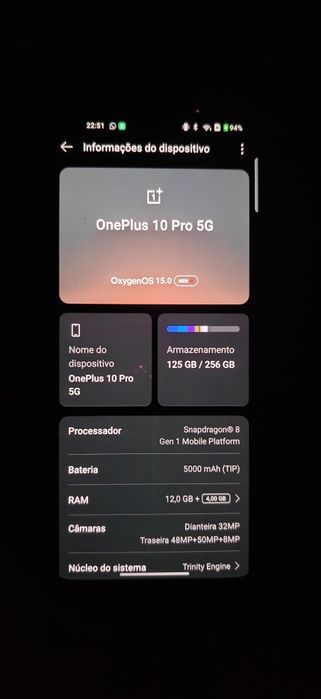 OnePlus 10 pro 256gb 16ram