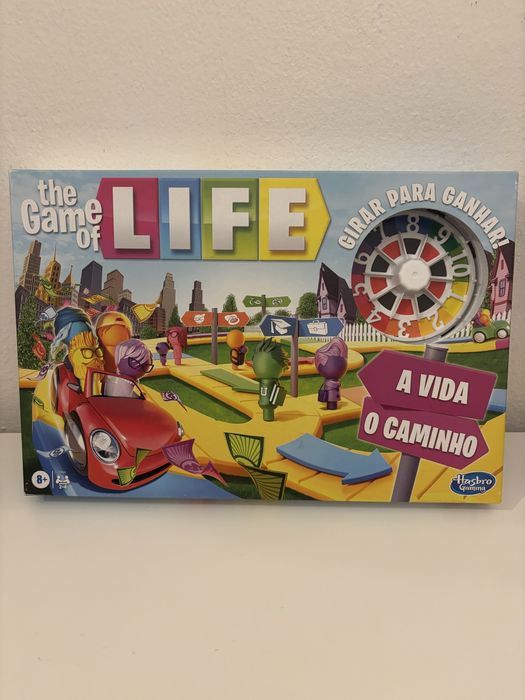 Jogo de Tabuleiro Hasbro The Game of Life – A Vida O Caminho – Português